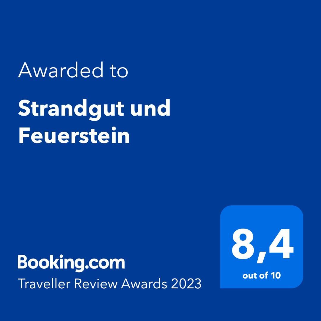 Strandgut Und Feuerstein Gustow  Exteriör bild